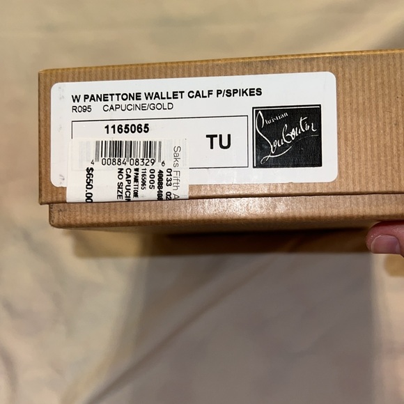 Christian Louboutin Panettone Wallet Calf P/spikes - Picture 15 of 15